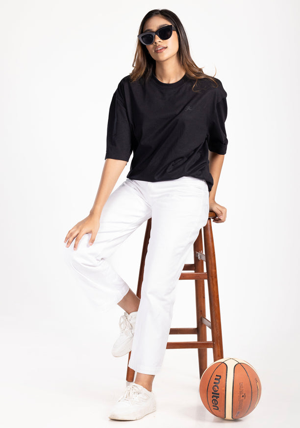 PRINTED FROG BLACK T SHIRT