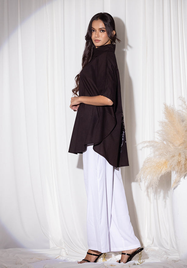 EVIE KURTHA BLACK TOP