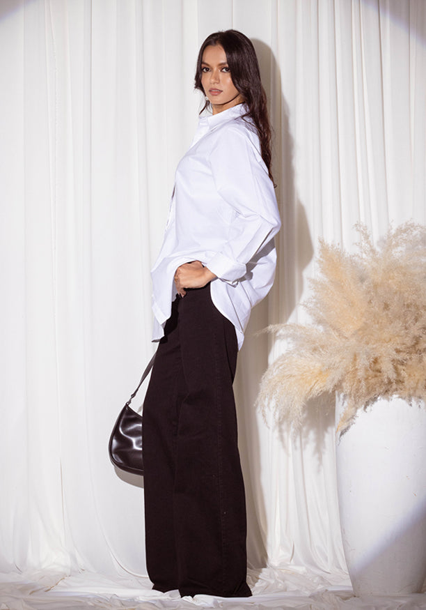 RIYA SOFT TOUCH WHITE SHIRT