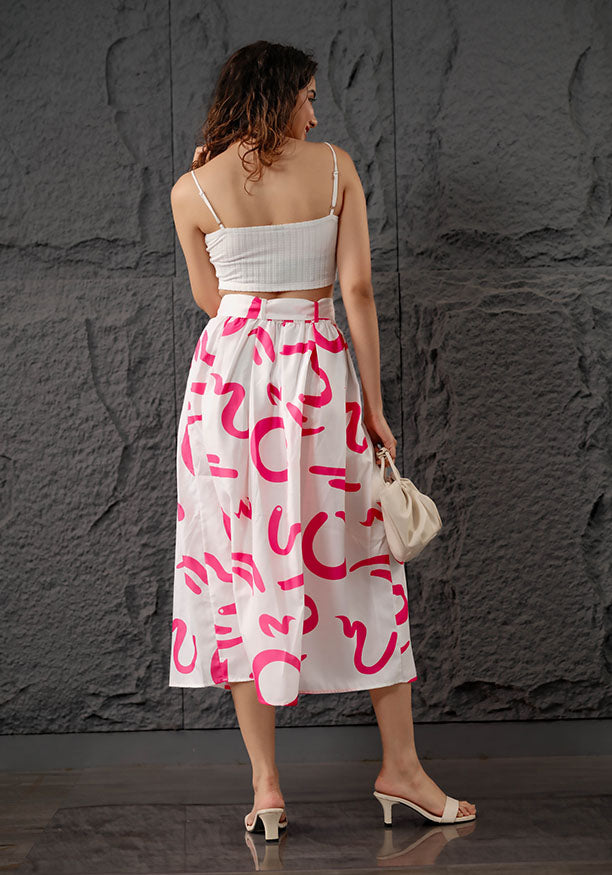 EMRI PRINTED SKIRT 