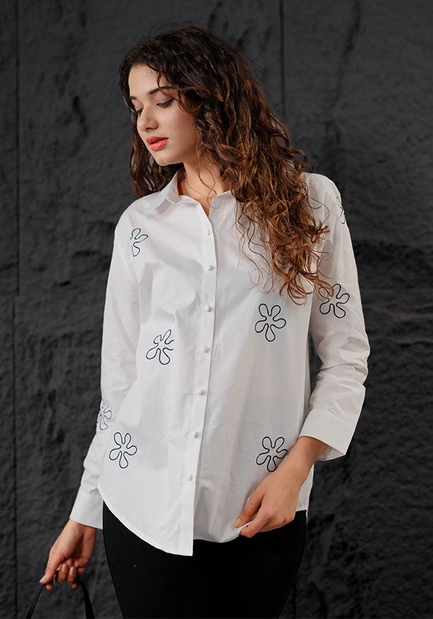 ZERAH EMB BLOUSE