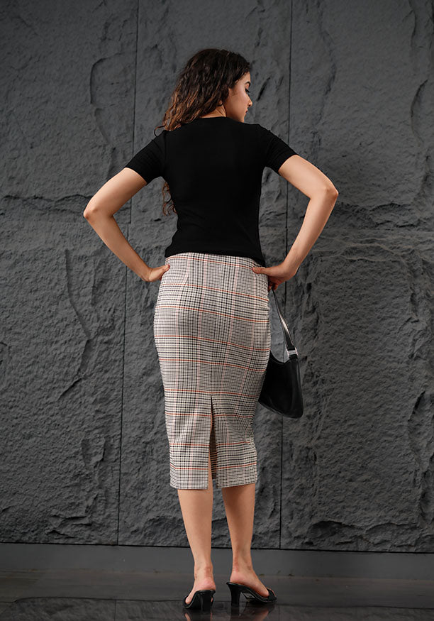 ANIKA TIGHT MIDI SKIRT 