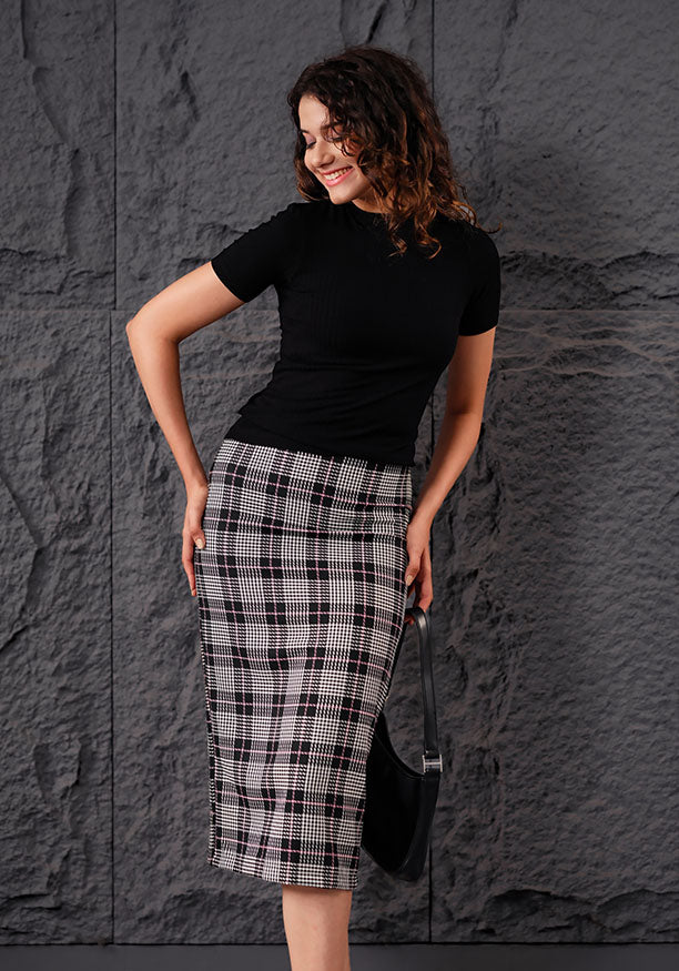 ANIKA TIGHT MIDI SKIRT