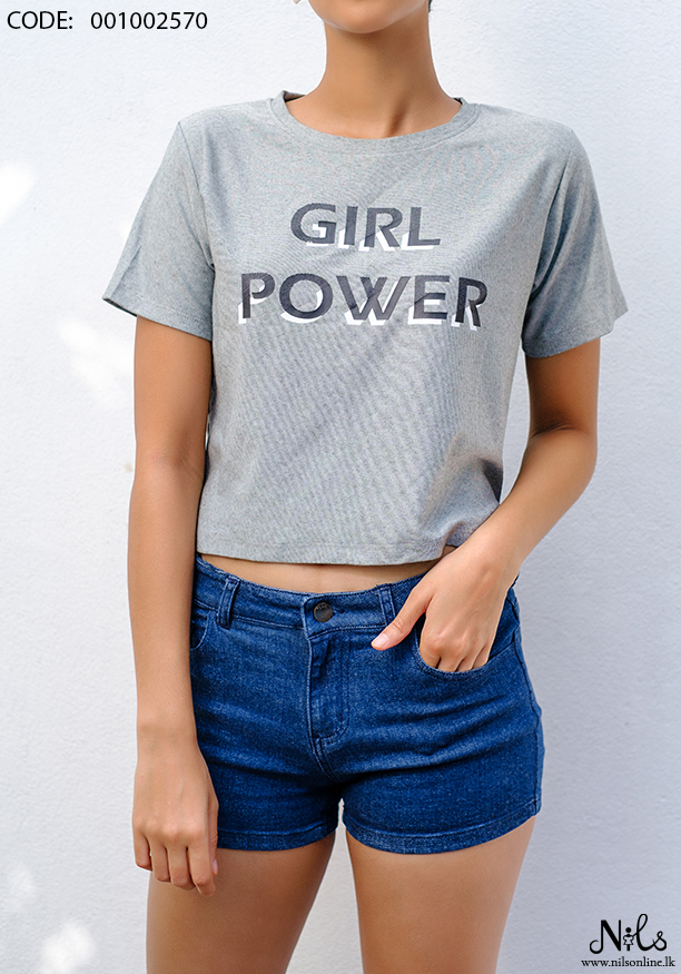 GIRL POWER 3D T SHIRT