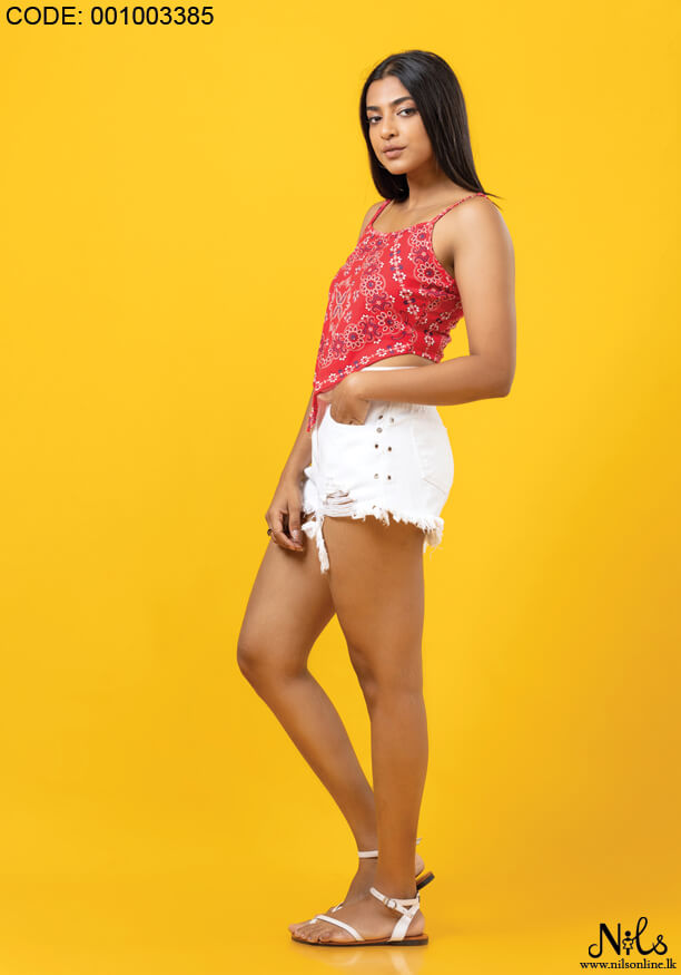 FLORAL PRINT CUTE TOP
