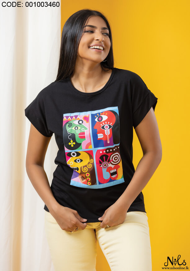 FUNKY MOODS MAGGIE SLEEVE T SHIRT