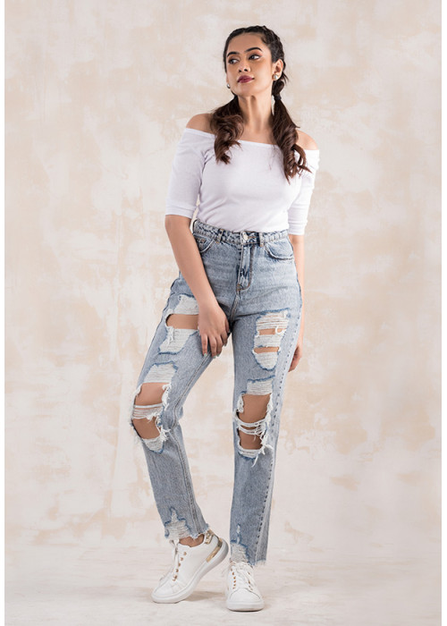 TILLIAN WHITE T SHIRT