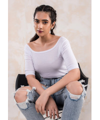 TILLIAN WHITE T SHIRT