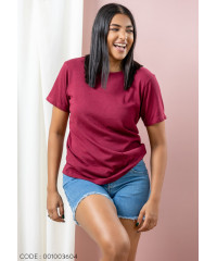 THE ONE CREW MAROON T SHIRT