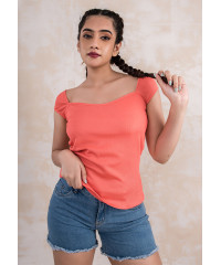 SWEETHEART LILLY ORANGE TOP