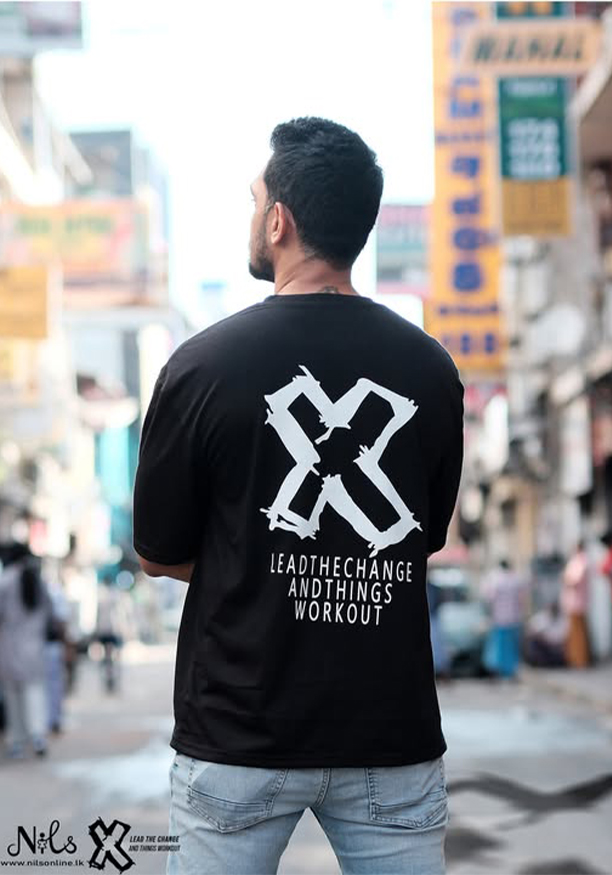 LEAD THE CHANGE BOX FIT BLACK UNISEX T SHIRT Nilsonline