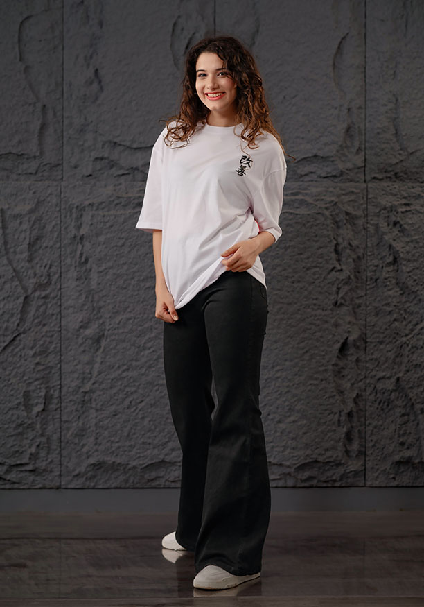 NOIR DRAGON PRINTED TEE 