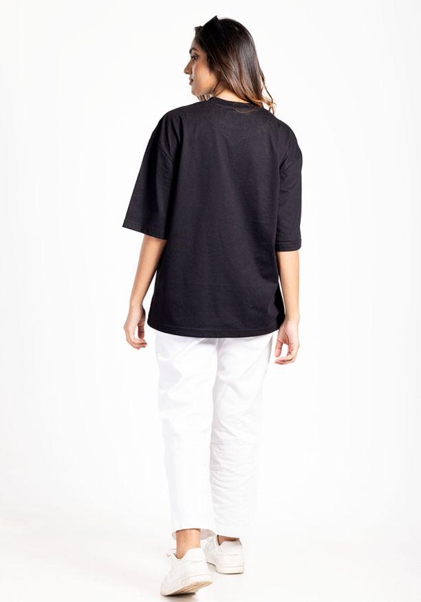 PLAIN BLACK T SHIRT Nilsonline