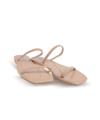 FREYA SQUARE BEIGE SLIPPER