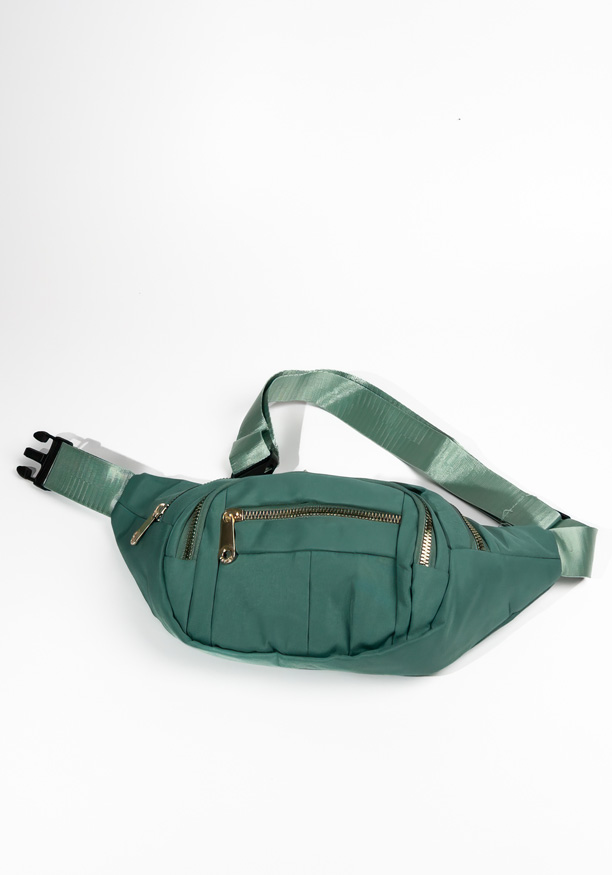 GREEN FANNY PACK
