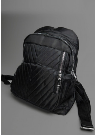 DECORATIVE STITCH BLACK BACK PACK