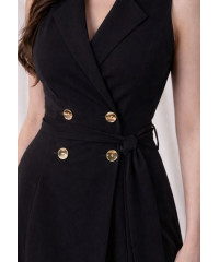 KATEY SLEEVELESS BLACK DRESS 