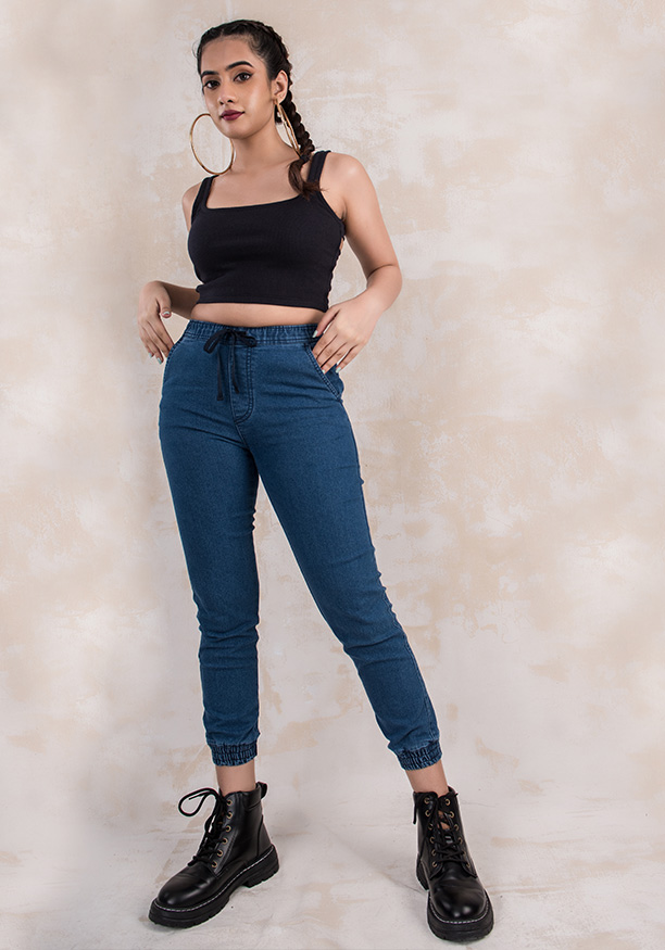 FLO BLACK TOP WITH SIDE STRAPS