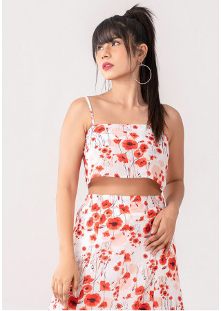 NATELIA ADJUSTABLE STRAP WHITE TOP