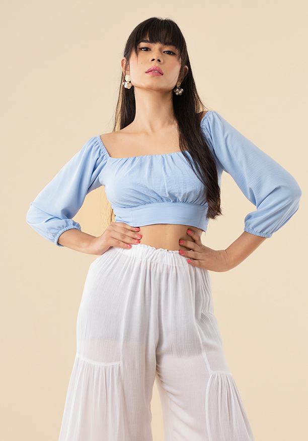 EVOLET LIGHT BLUE TOP