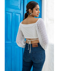 MOLLY WHITE OFF SHOULDER TOP 