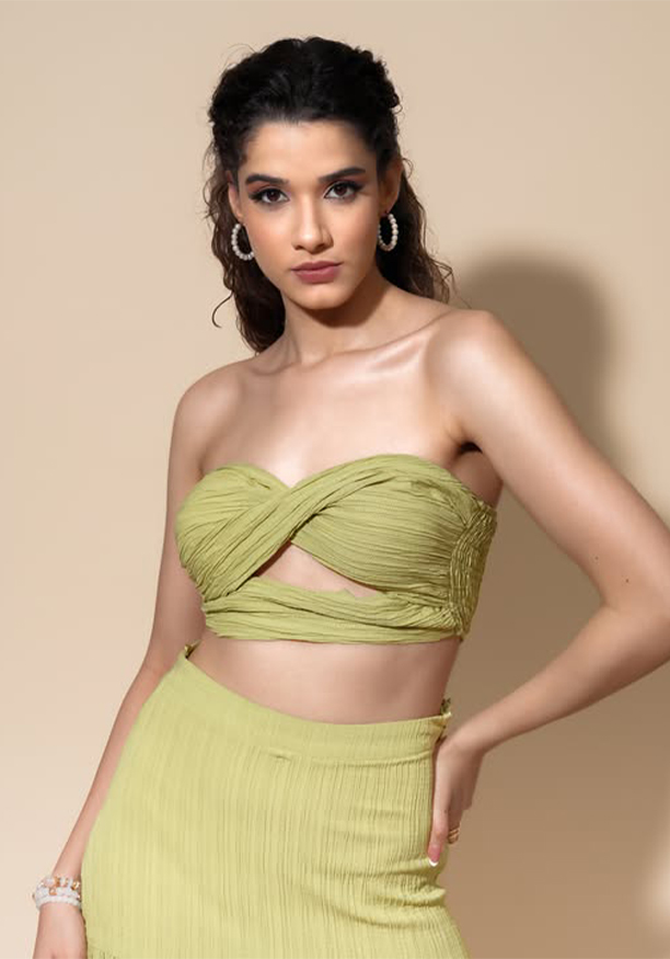 ASTRID GREEN TOP