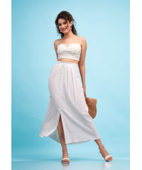 HERRA OFF WHITE STRAPE CAMI TOP