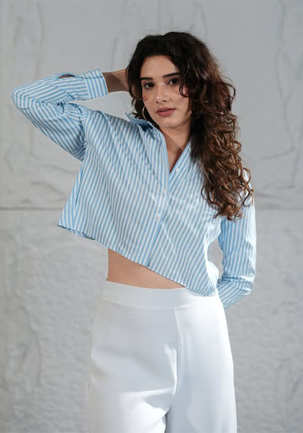 IFRA STRIPE CROP TOP Nilsonline