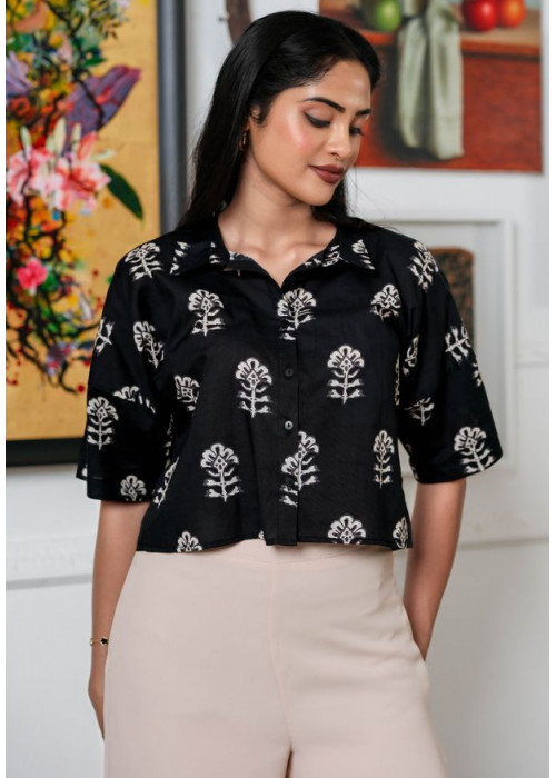 AMELIA CROP SHIRT