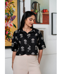 AMELIA CROP SHIRT