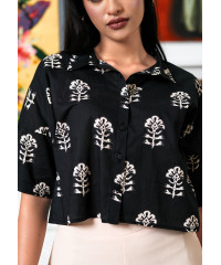 AMELIA CROP SHIRT