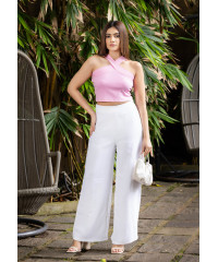 LIARA PINK CROP TOP LIARA PINK CROP TOP
