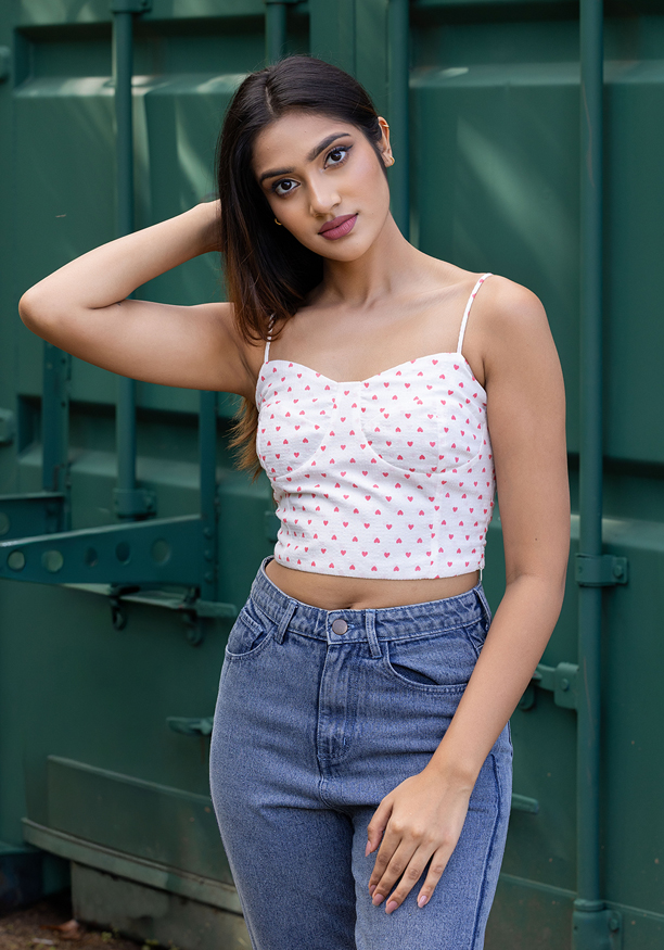 KENDALL WHITE CORSET