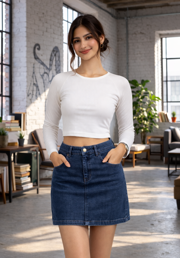 EDITH WHITE LONG SLEEVE TSHIRT