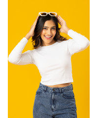 EDITH WHITE LONG SLEEVE TSHIRT