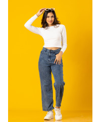 EDITH WHITE LONG SLEEVE TSHIRT