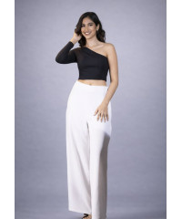 SALMA BLACK ONE SHOULDER TOP