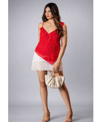 ERLA RED STRAP TOP 