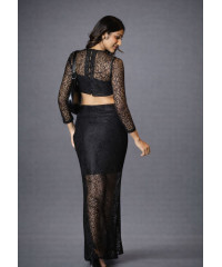 AMENA BLACK CROP TOP AMENA BLACK CROP TOP