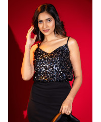 LORA SILVER V NECK SKINNY