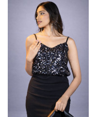 LORA SILVER V NECK SKINNY LORA SILVER V NECK SKINNY