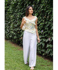 ERLA YELLOW STRAP TOP 