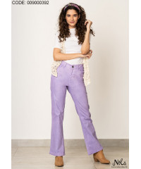 LILAC MARBLE BASIC BELL PANT