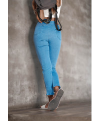 LILLY FRONT BUTTON DENIM PANT