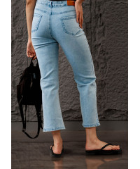 LILLY FRONT BUTTON DENIM PANT