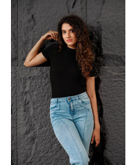 LILLY FRONT BUTTON DENIM PANT
