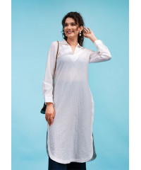 VIVIAN OFF WHITE KURTHA