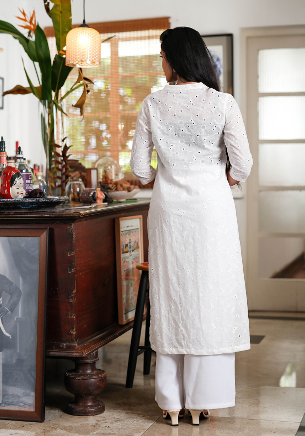 NIMI CUTLON KURTHA