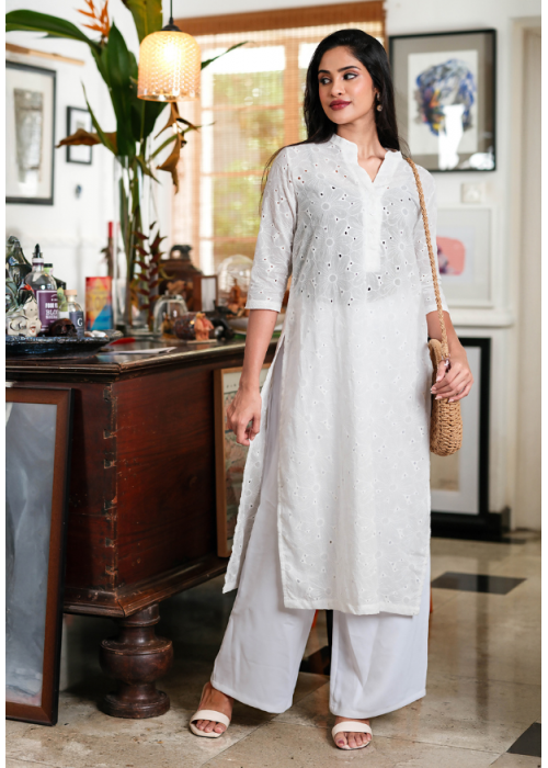 NIMI CUTLON KURTHA