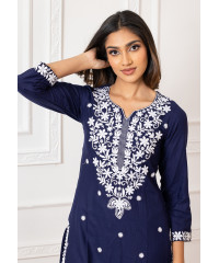 YELI EMBROIDERY KURTHA